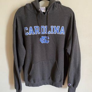 Mens Vintage Champion Carolina Tar Heels NCAA Hoodie Sweater